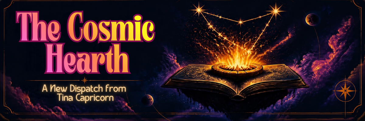 Cosmic Hearth Newsletter Banner